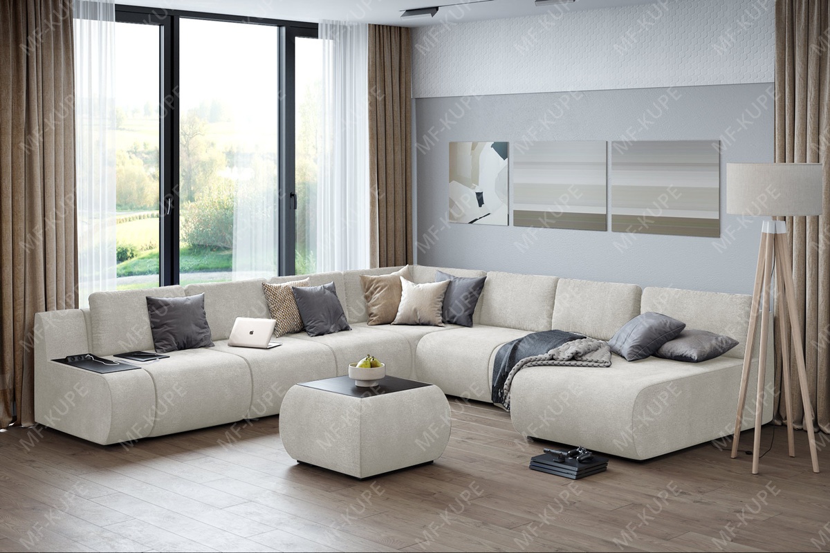 Модульный диван Basic 5 White